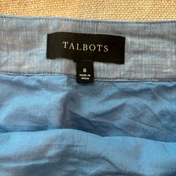 Talbots embroidered A line skirt size‎ 8 - Picture 5 of 10